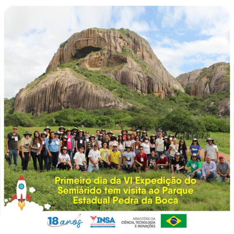 VI Expedição do Semiárido tem visita ao Parque Estadual Pedra da Boca
