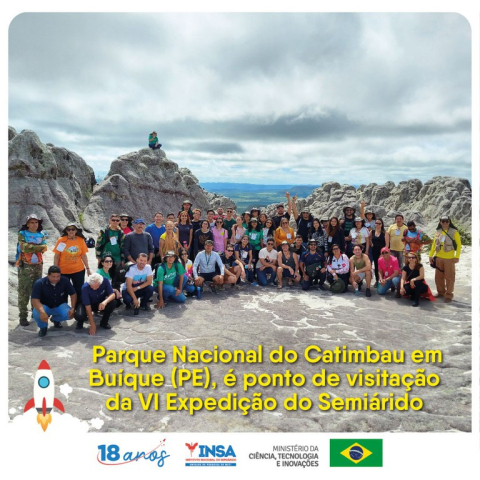 Parque Nacional do Catimbau é ponto de visitação da VI Expedição do Semiárido